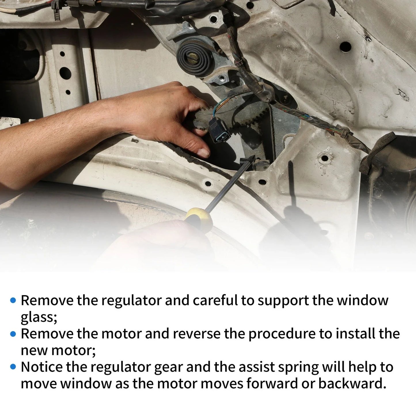 Power Window Regulator Lift Motor for BMW 528i 535d 535i 550i