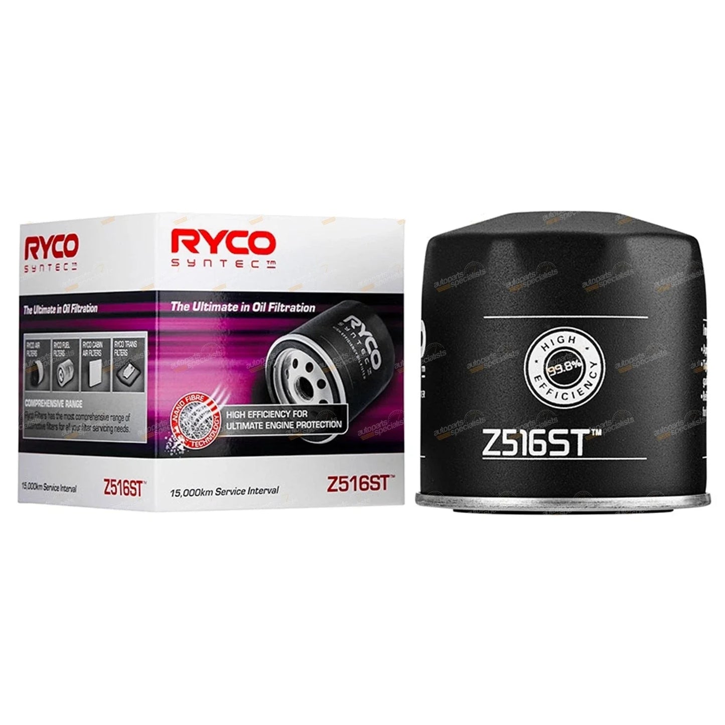 Oil Filter for Ford Falcon BA BF FG 6cyl 4.0L 8cyl V8 5.4L (2002-2014)