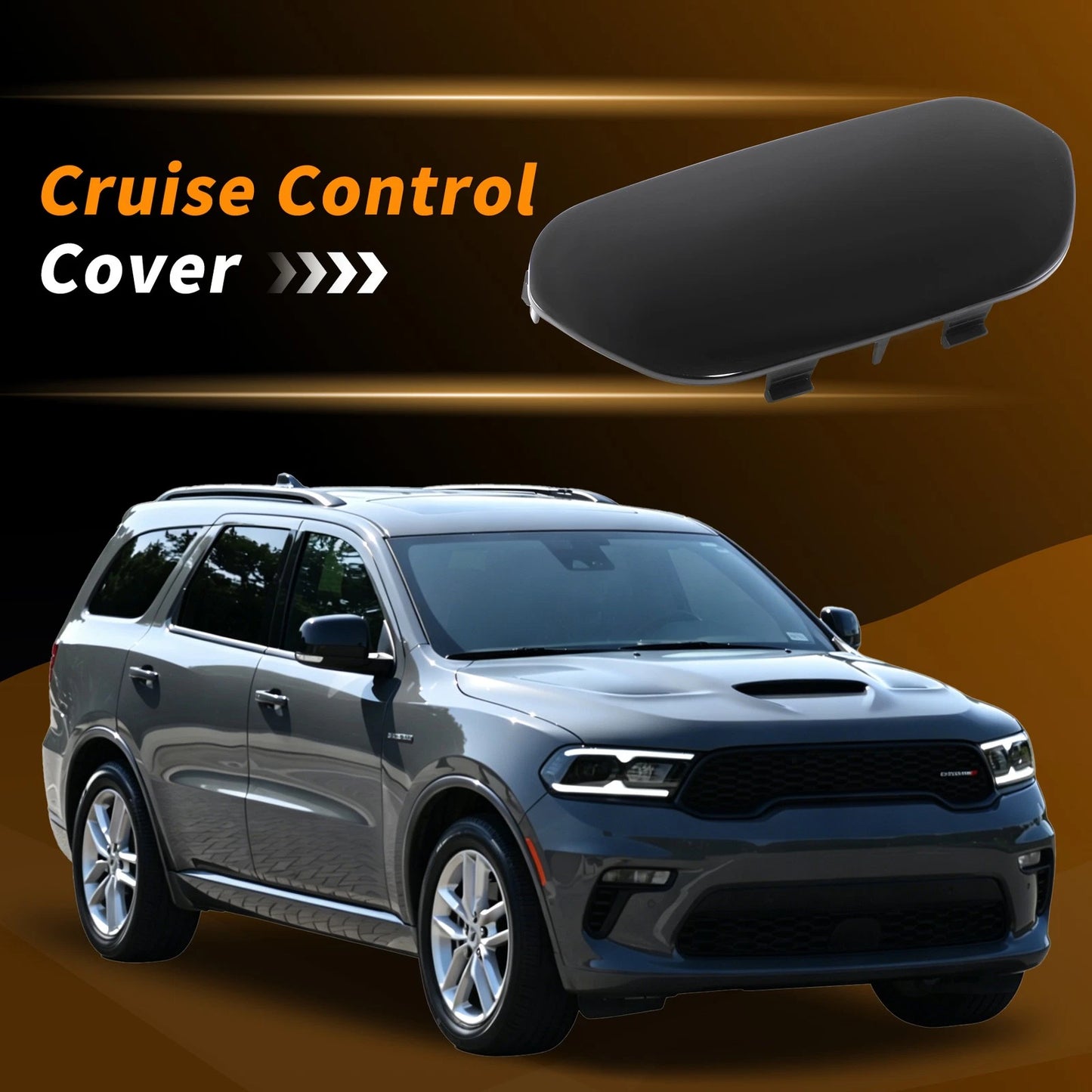 Adaptive Cruise Control Cover Cap for Dodge Durango (2021–2026) 6UZ25RXFAA