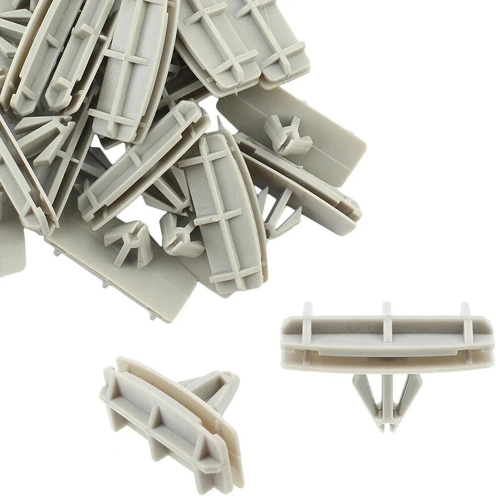 10 x Car Fender Flare Moulding Clips for Jeep Wrangler Liberty (2005-2023)