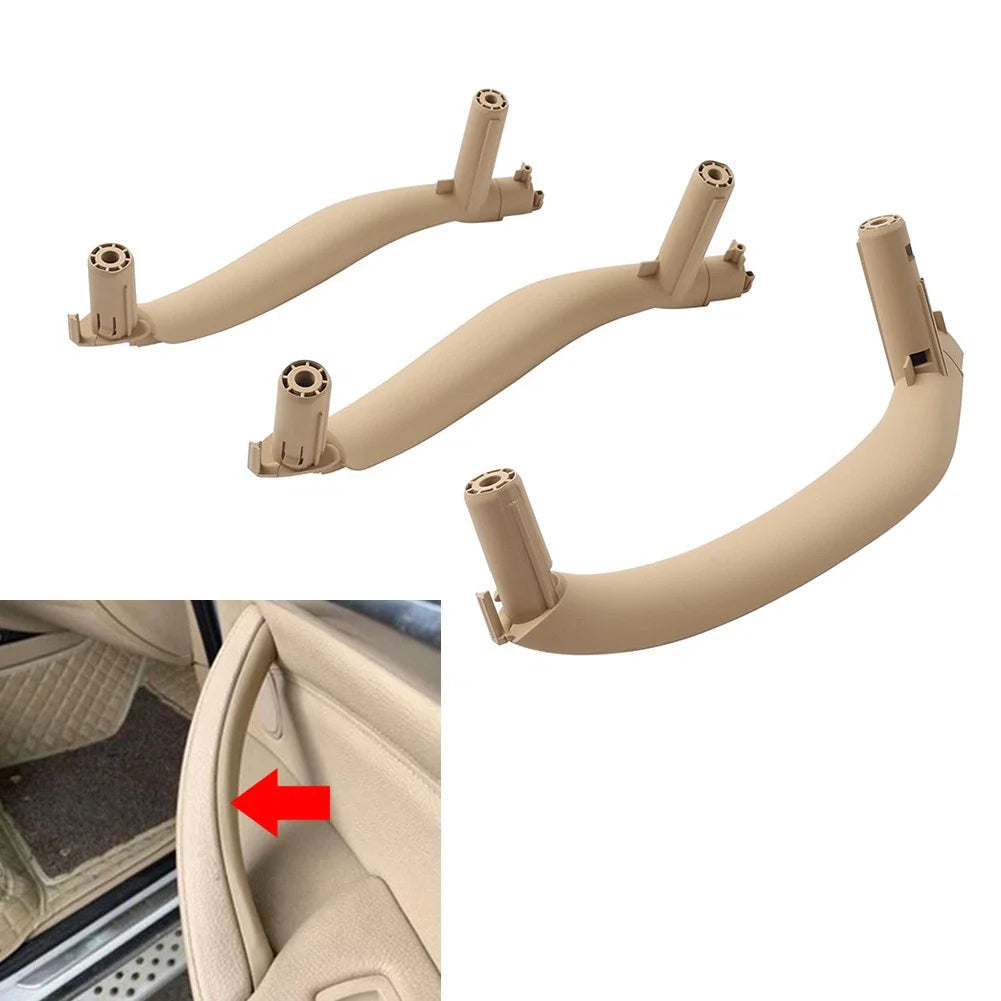 3 x Interior Door Pull Handle Trim Cover for BMW X5 X6 F15 F16 (2014-2018)