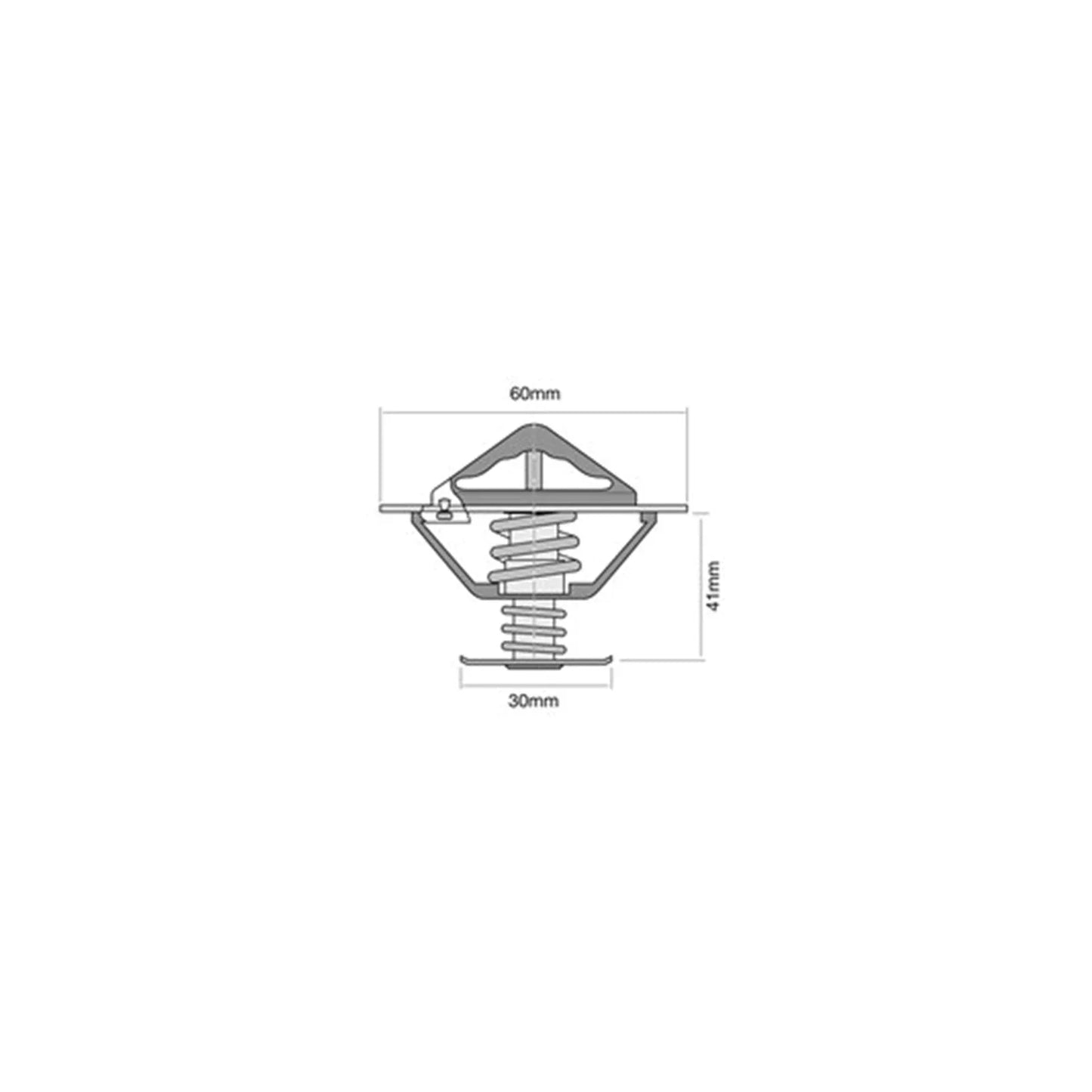 Thermostat for Toyota Fortuner GUN156 4cyl 1GD-FTV 2.8L 2015-2019