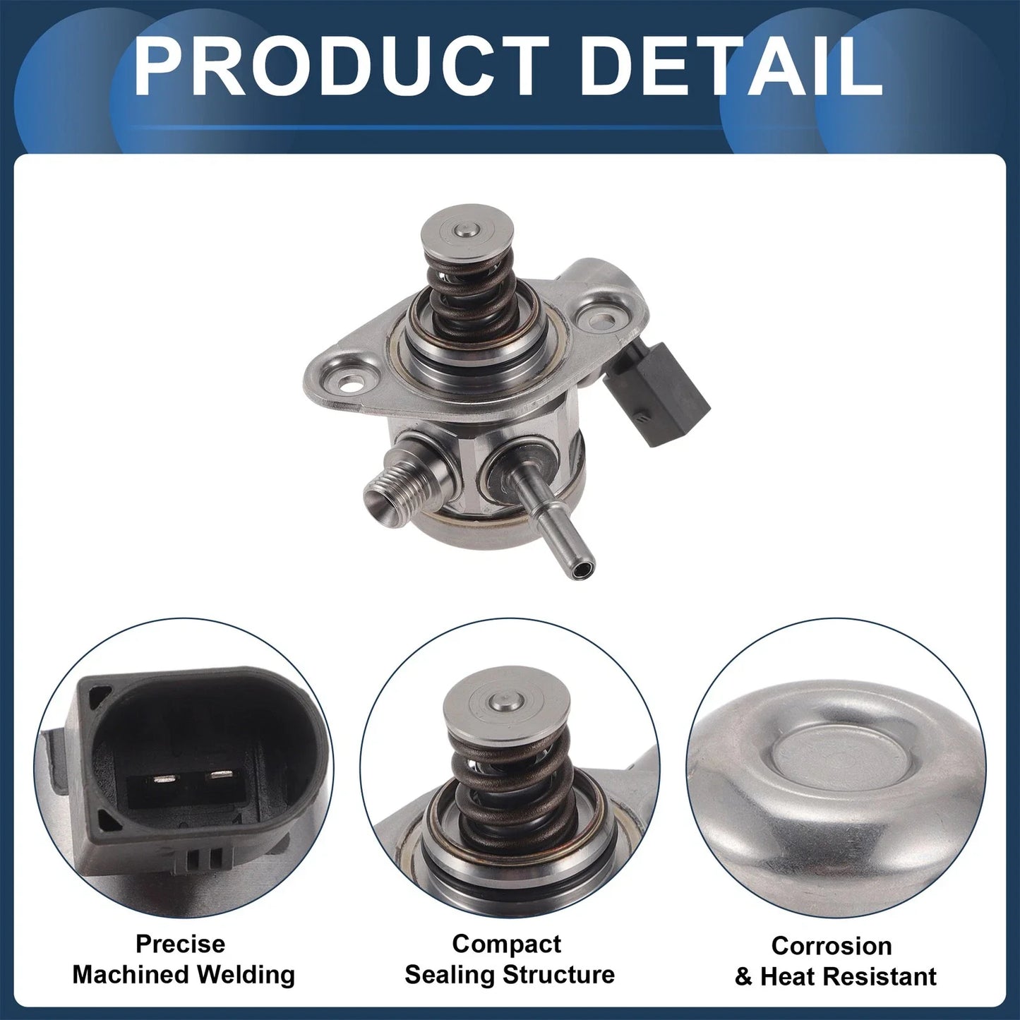 High Pressure Fuel Pump for Porsche Cayenne Macan 3.6L (2015-2018)