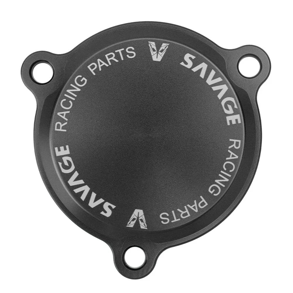 Engine Oil Filter Cover Cap Black for KAWASAKI KLX 140 140L 140G (2018-2023)