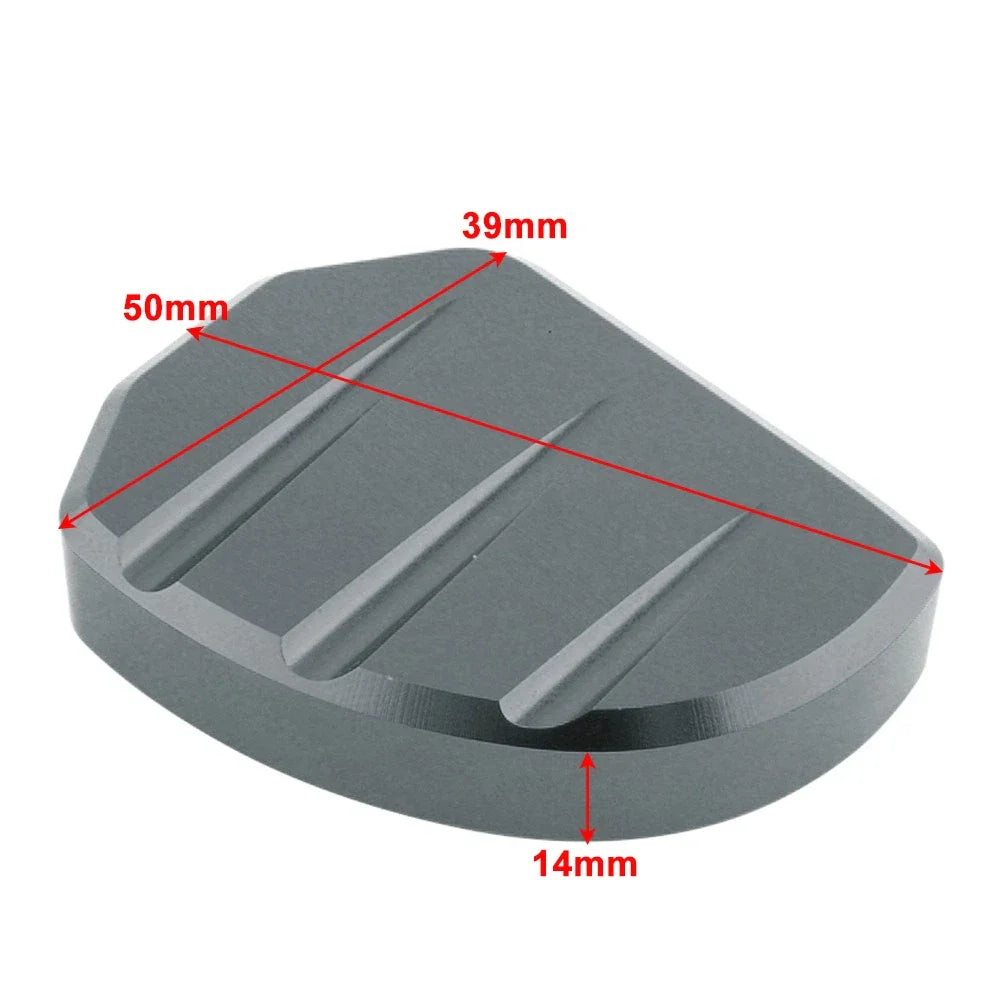 Kickstand Auxiliary Tool Side Stand Plate Black for Honda PCX160 (2025)
