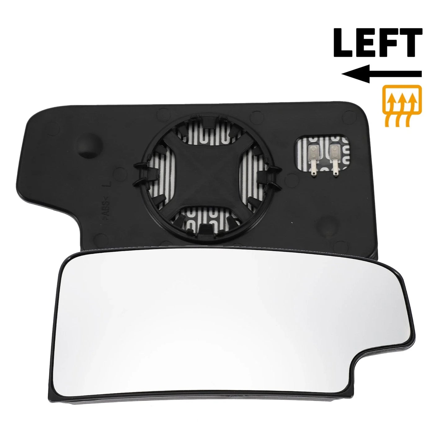 Heated Left Side Mirror Glass for Chevrolet Silverado 2500 3500 HD (2007-2014)