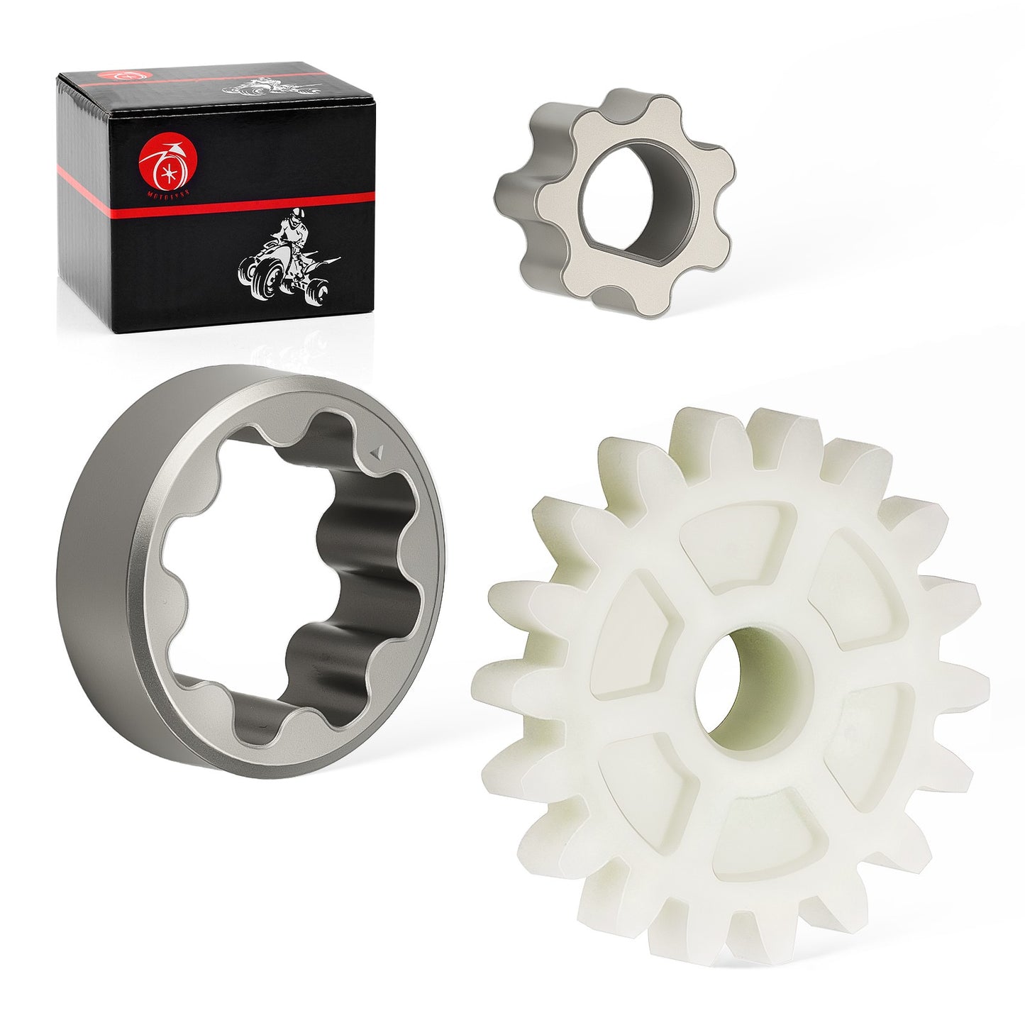 Oil Pump Driven Gear & Rotor Set for Honda CRF250R (2004–2009)