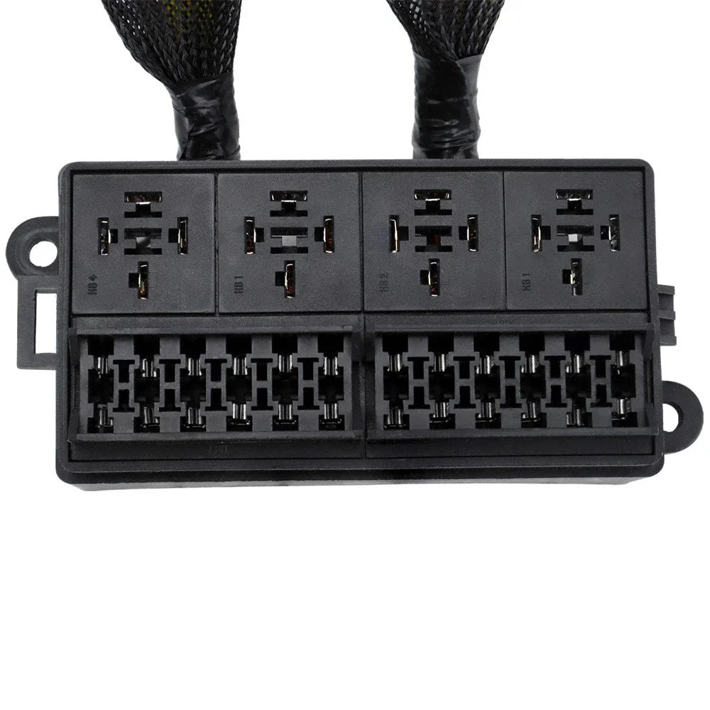 4 x 40A Relay & 12 Fuses Pre-Wired Fuse Relay Box for Car Marine Boat
