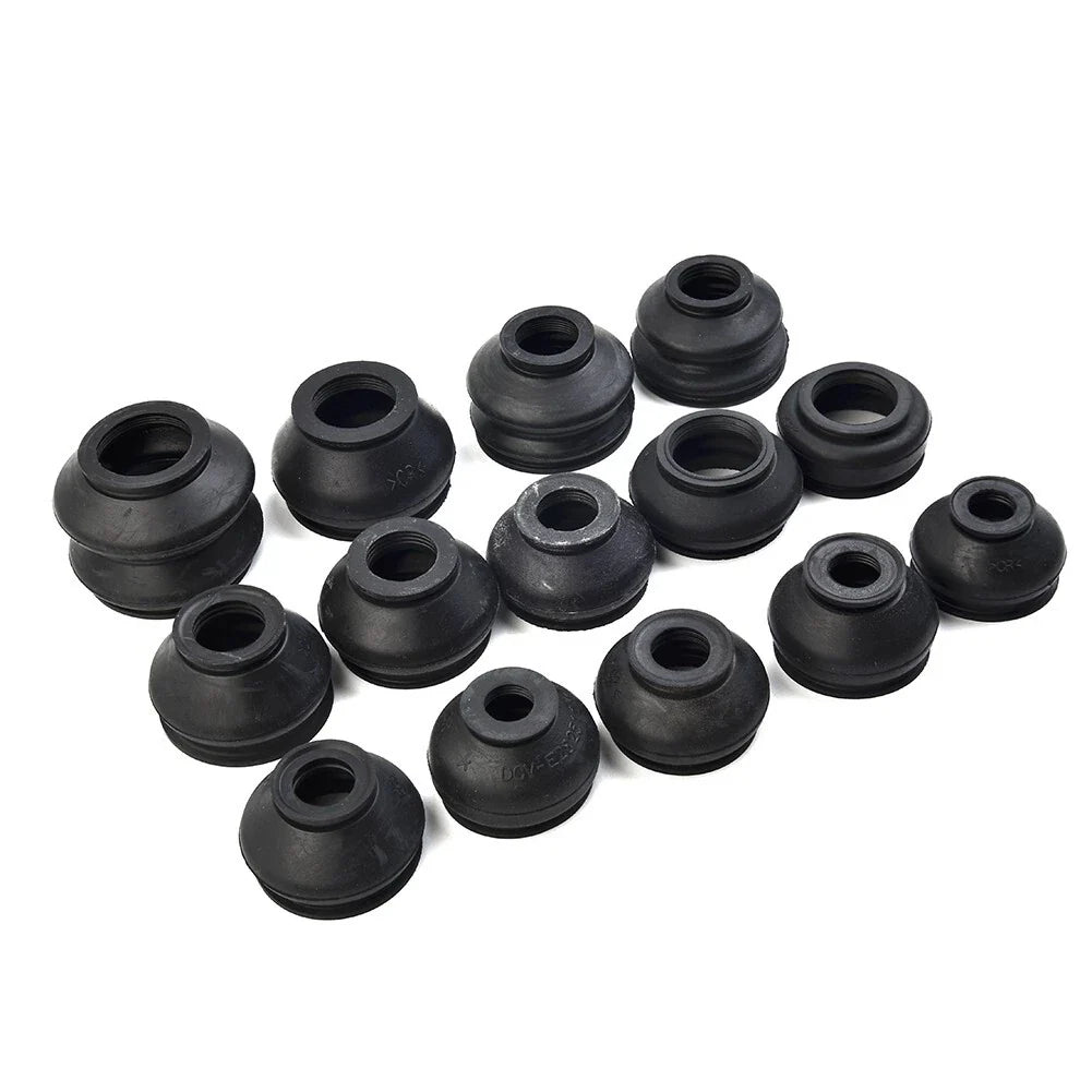 28pcs Ball Joint Boot Suspension Dust Cover for Track Tie Rod Linkage Kit