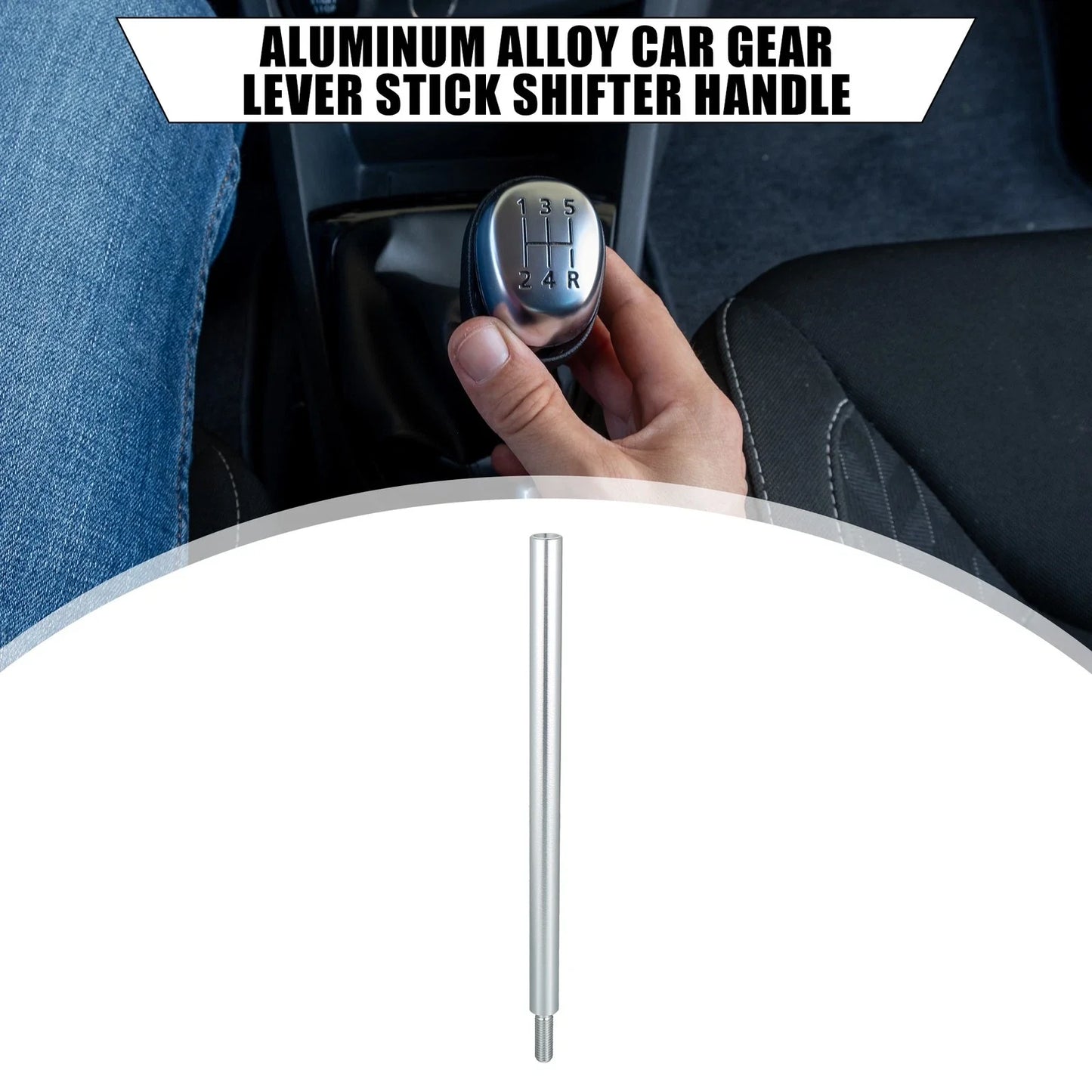 10" Aluminum Alloy Shift Knob Gear Shifter for Honda Acura (2000-2023)