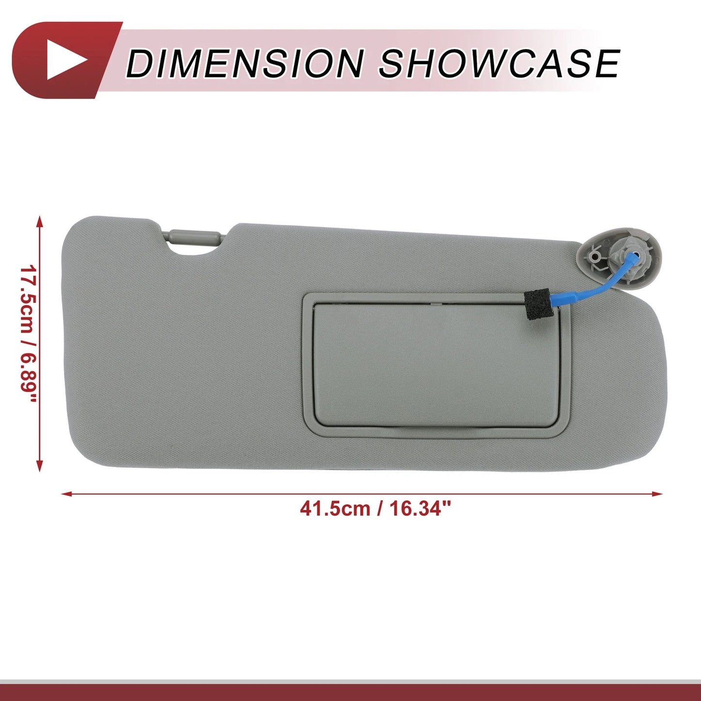 Right Passenger Side Sun Visor No.83230-TLA-A12ZB for Honda CR-V (2017–2019)