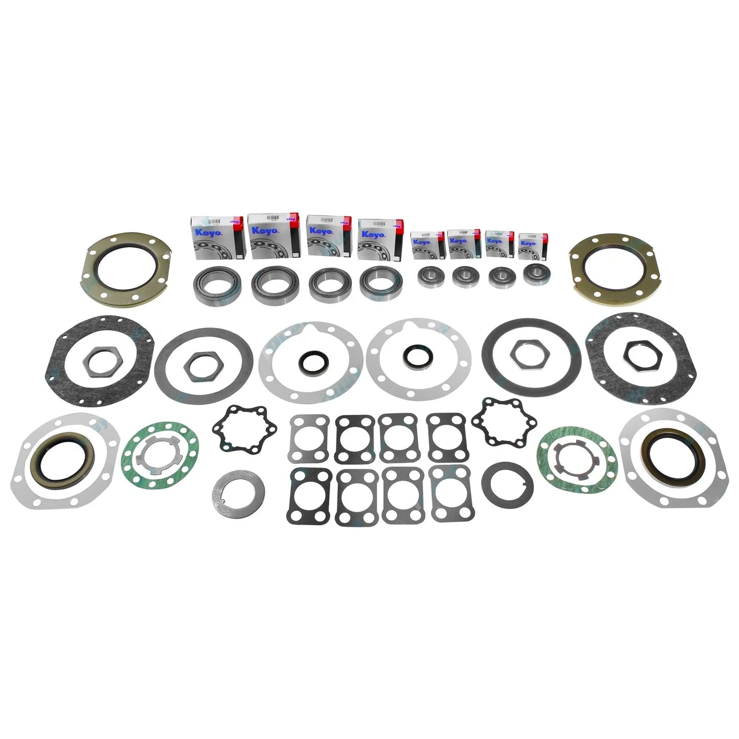 Swivel Knuckle Hub Seal + Wheel Bearing Kit + Grease for BJ60 HJ60 HJ61 FJ60