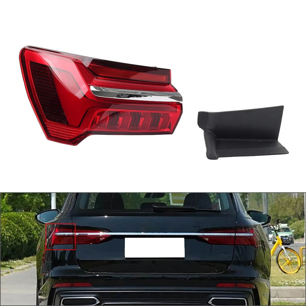 1 Pair Fog Light Frame Cover for Audi Q8 (2019–2023) 4M8807257 4M8807258