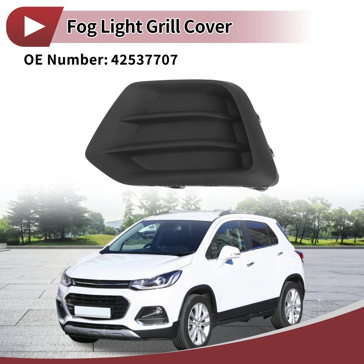 Front Left Fog Light Grill for Chevrolet Trax (2017-2022)