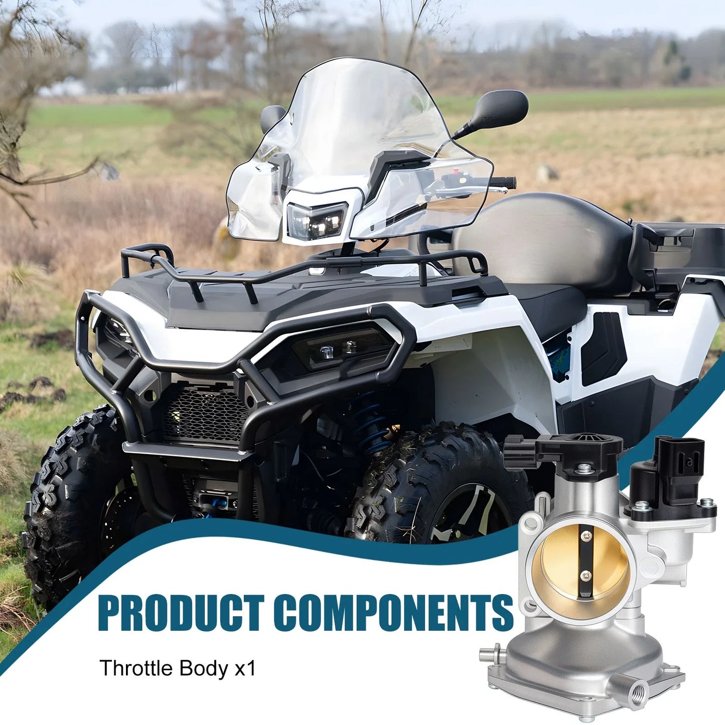 Throttle Body for Polaris Sportsman 570 6X6 (2017–2024)