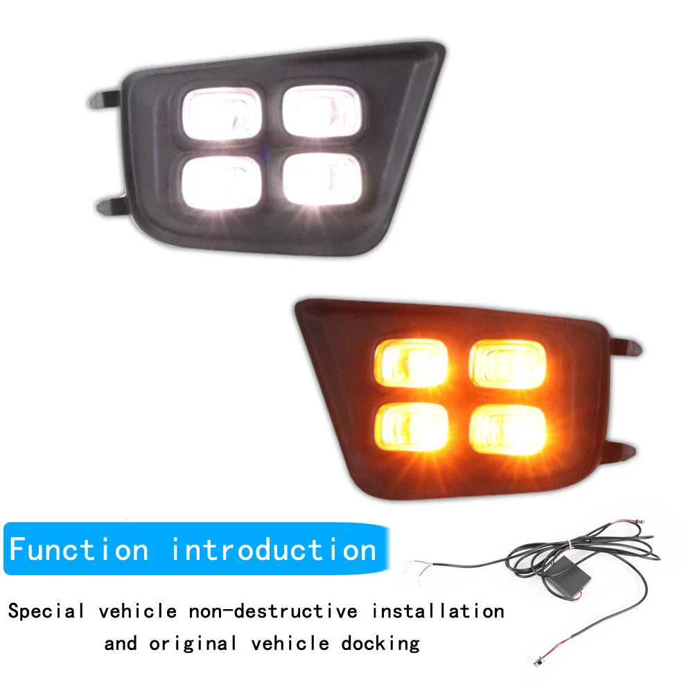 LED Daytime Running Lights Front for Toyota Tacoma (2012-2015)