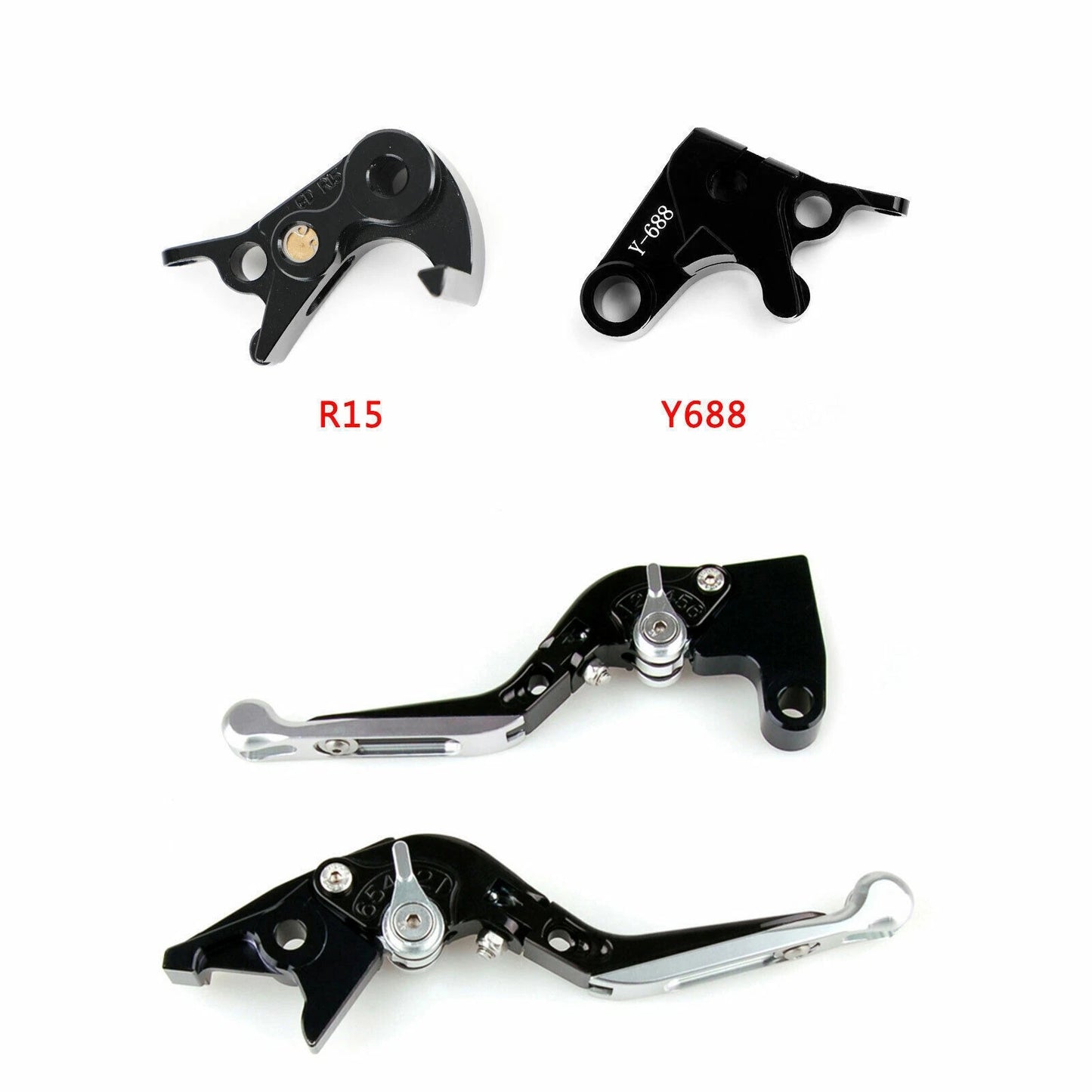 Saddle Bag Mounting Bracket for Motorcycle (Black)