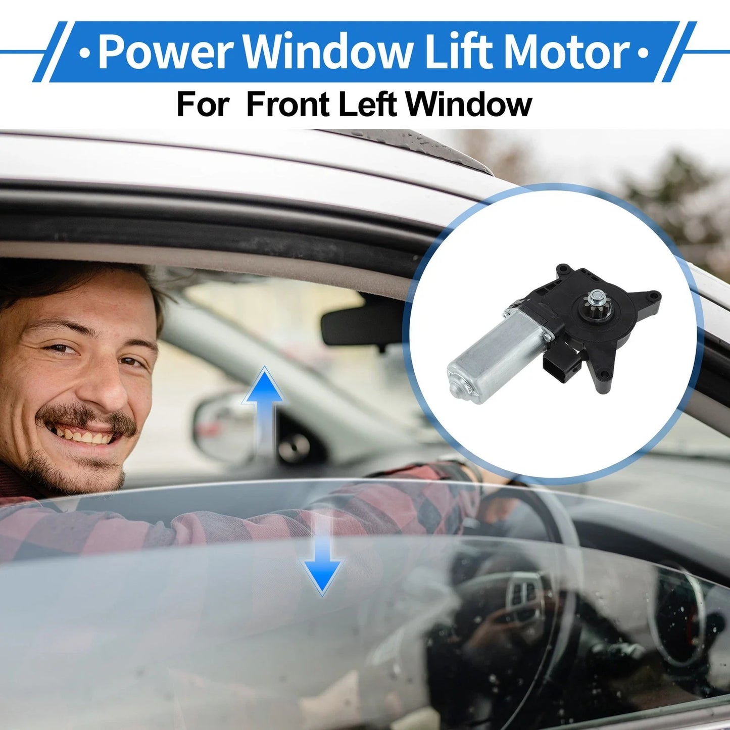 Power Window Regulator Lift Motor for Mercedes-Benz Actros (2002-2013)