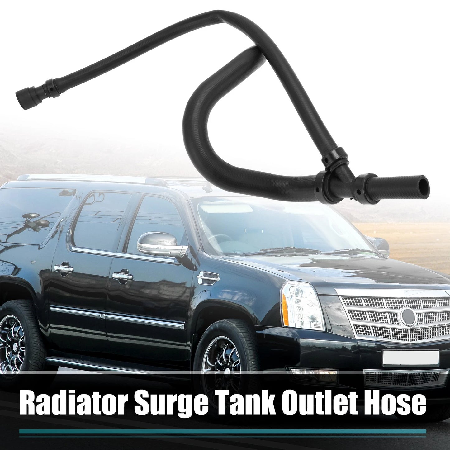 Radiator Outlet Overflow Tank Hose for Chevrolet GMC Yukon (2000–2006)
