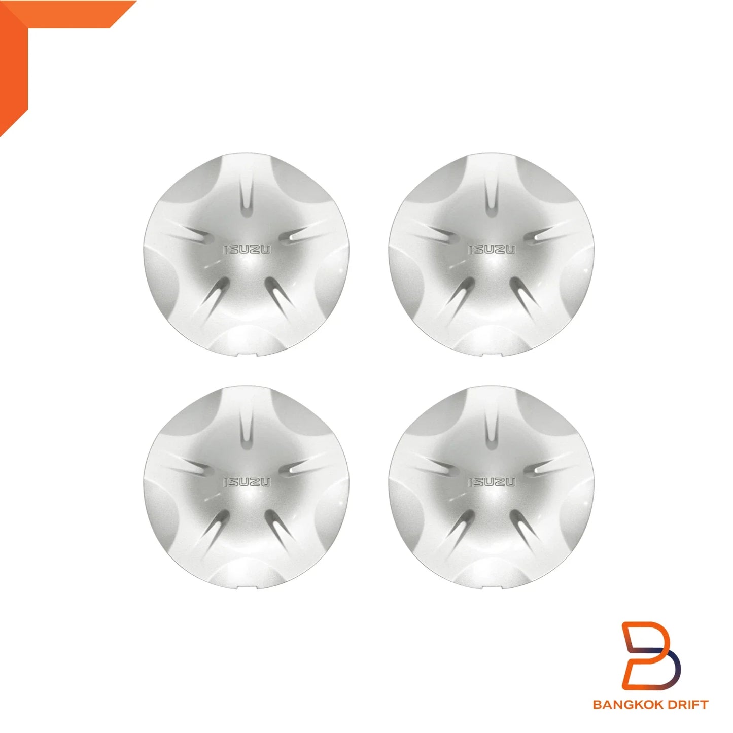 4PC Silver Wheel Cap Covers for Isuzu D-Max Ute 12-19