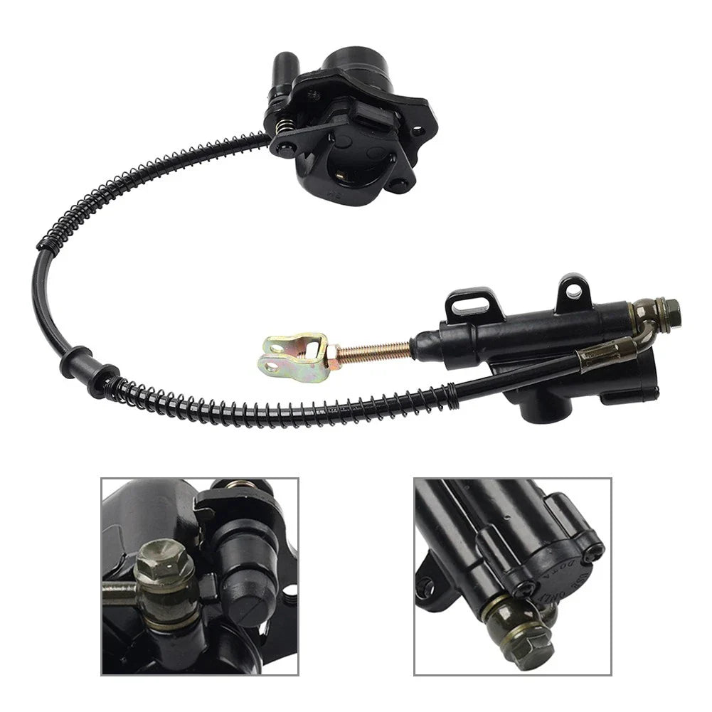 Hydraulic Rear Disc Brake Caliper & Master Cylinder for Motorcycle