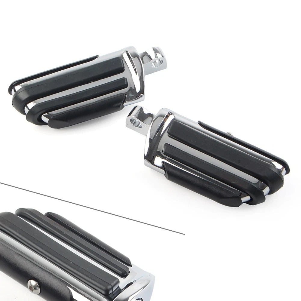 Chrome Rear Turn Signal Bar Housing Lens for Harley Road King FLHR (1994–2023)