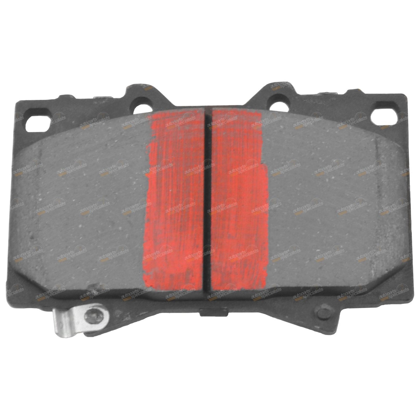 Set of 4 Front Disc Brake Pads for Toyota Landcruiser (1998–2019)