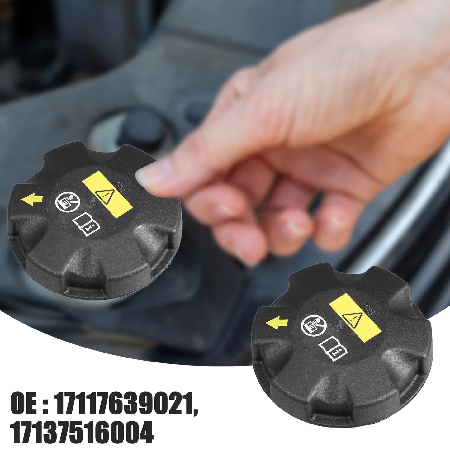 Radiator Expansion Tank Cap for BMW 525i 525xi 528i 530i 535i 540i 545i (2001–2007)