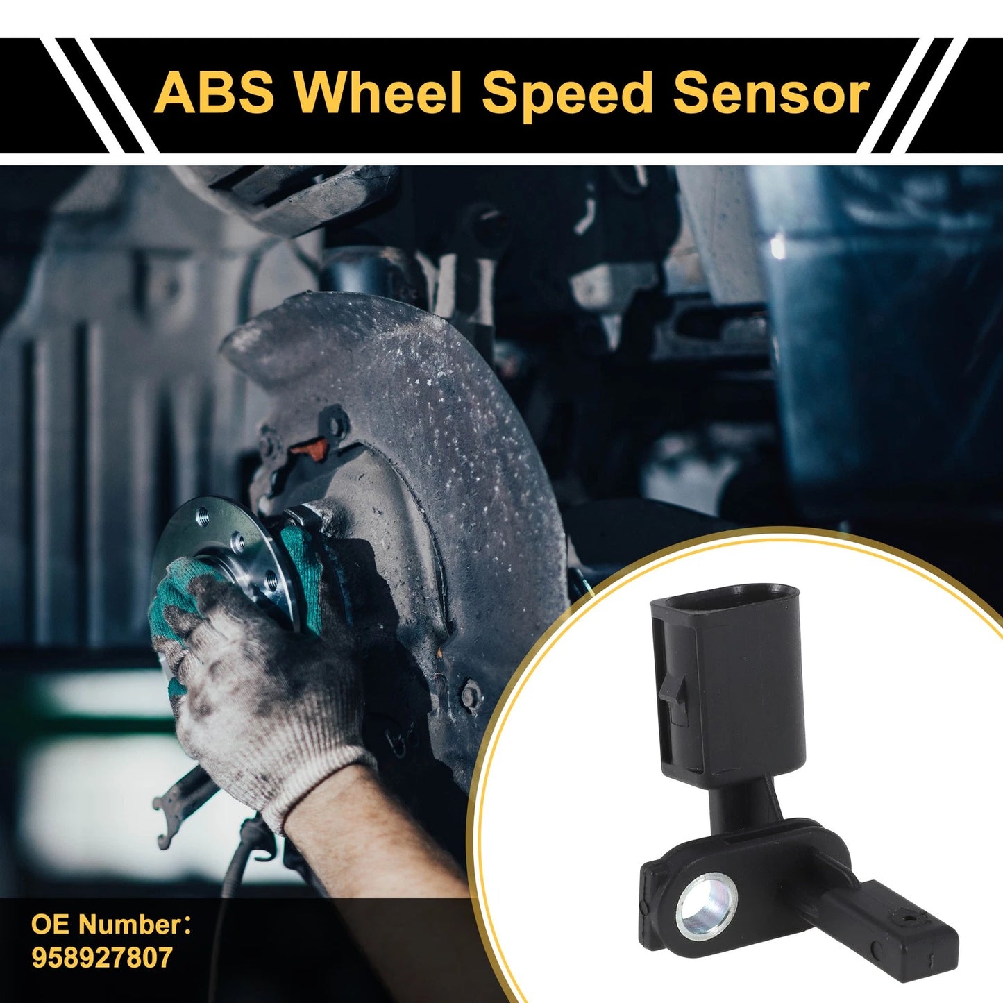 ABS Wheel Speed Sensor No. 958927807 for Porsche Cayenne (2019–2024)