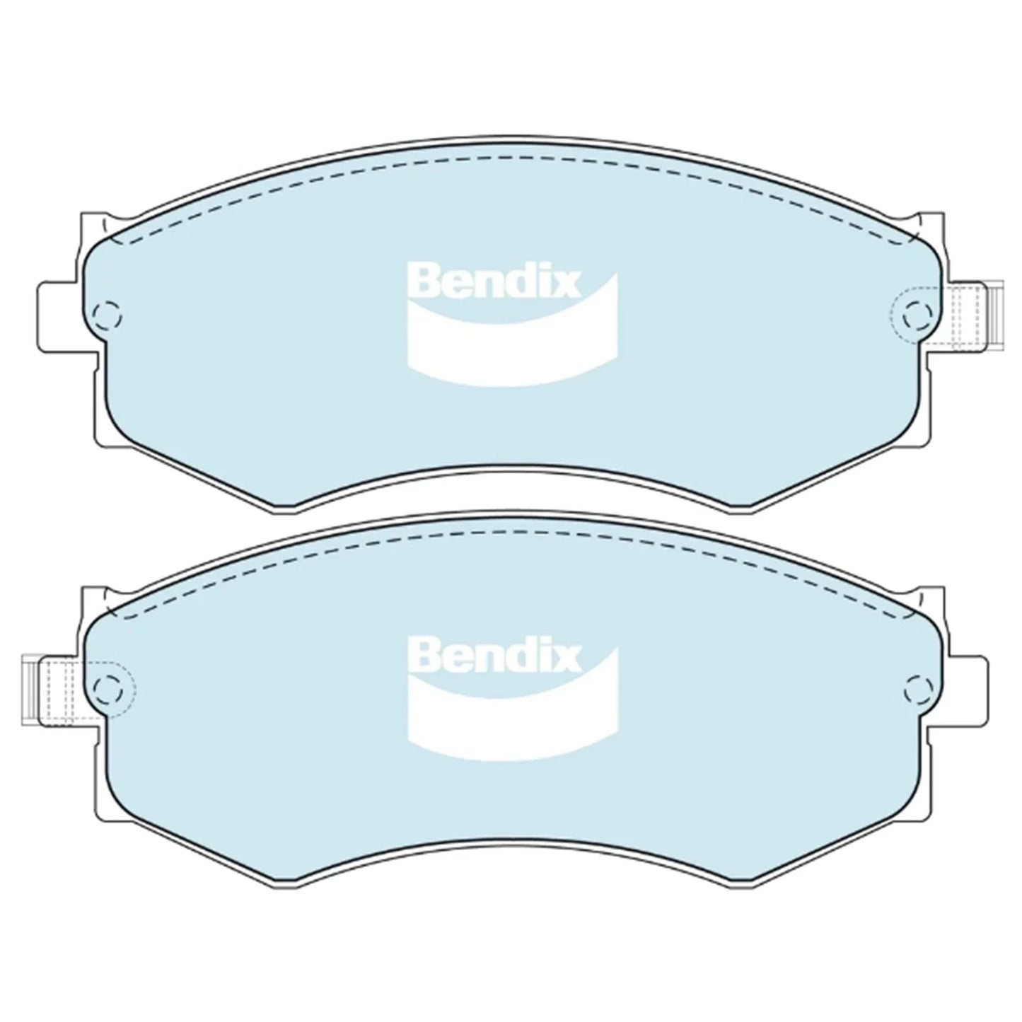 Front Disc Brake Pads Set for Nissan Silvia 4cyl 2.0L SR20DE 1994~1998