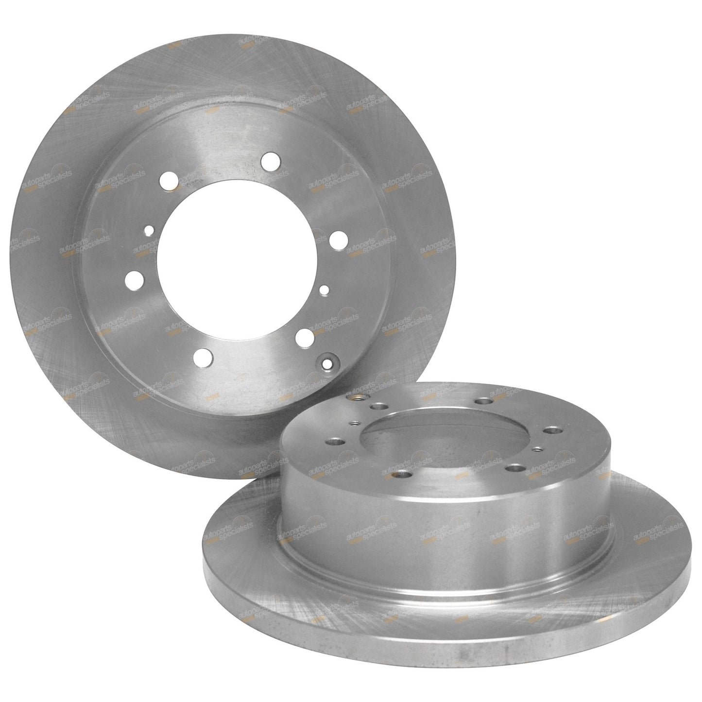 2x Rear Brake Disc Rotors for Mitsubishi Pajero (1983–2000)