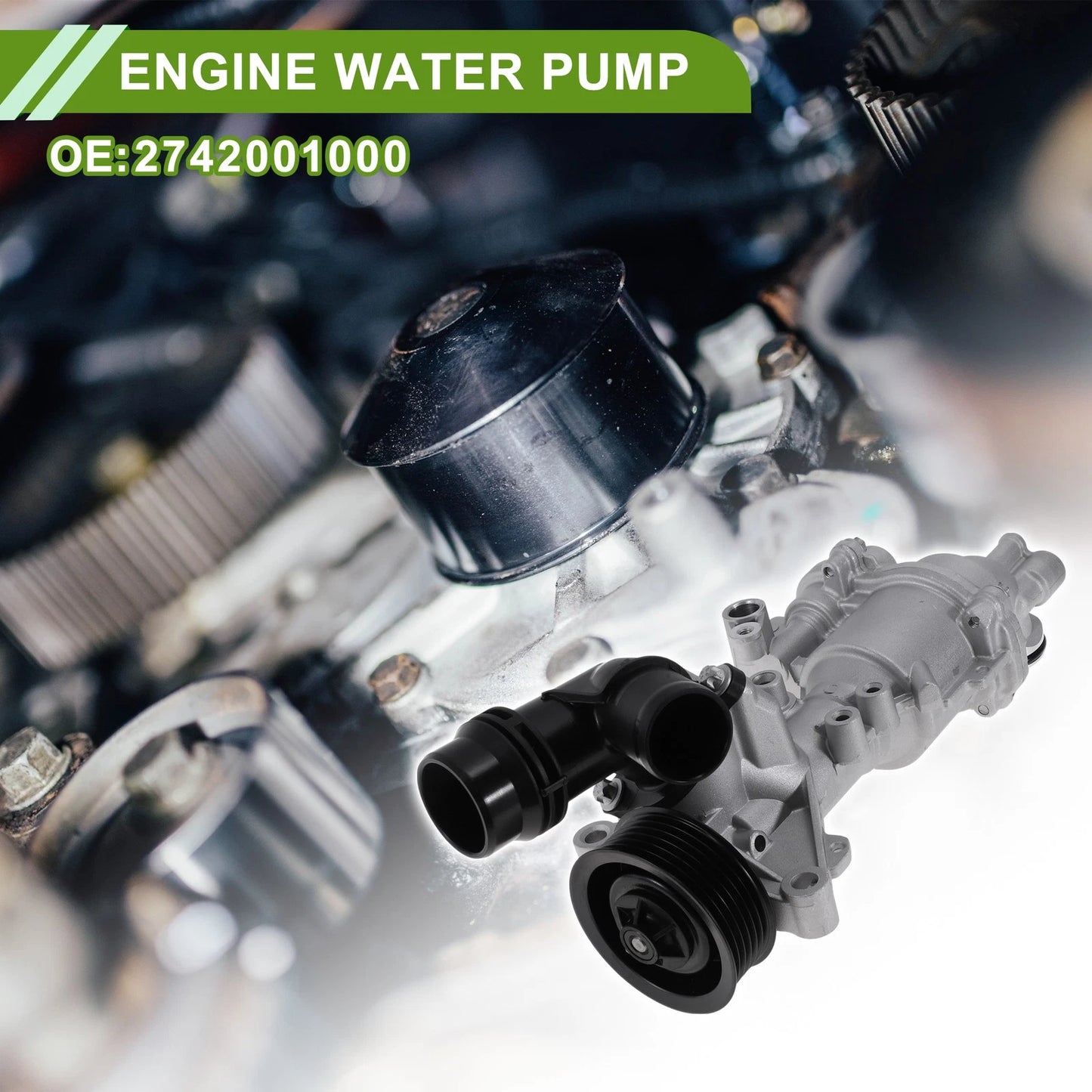 Engine Water Pump for Mercedes-Benz Metris (2016–2023) No. 2742001000