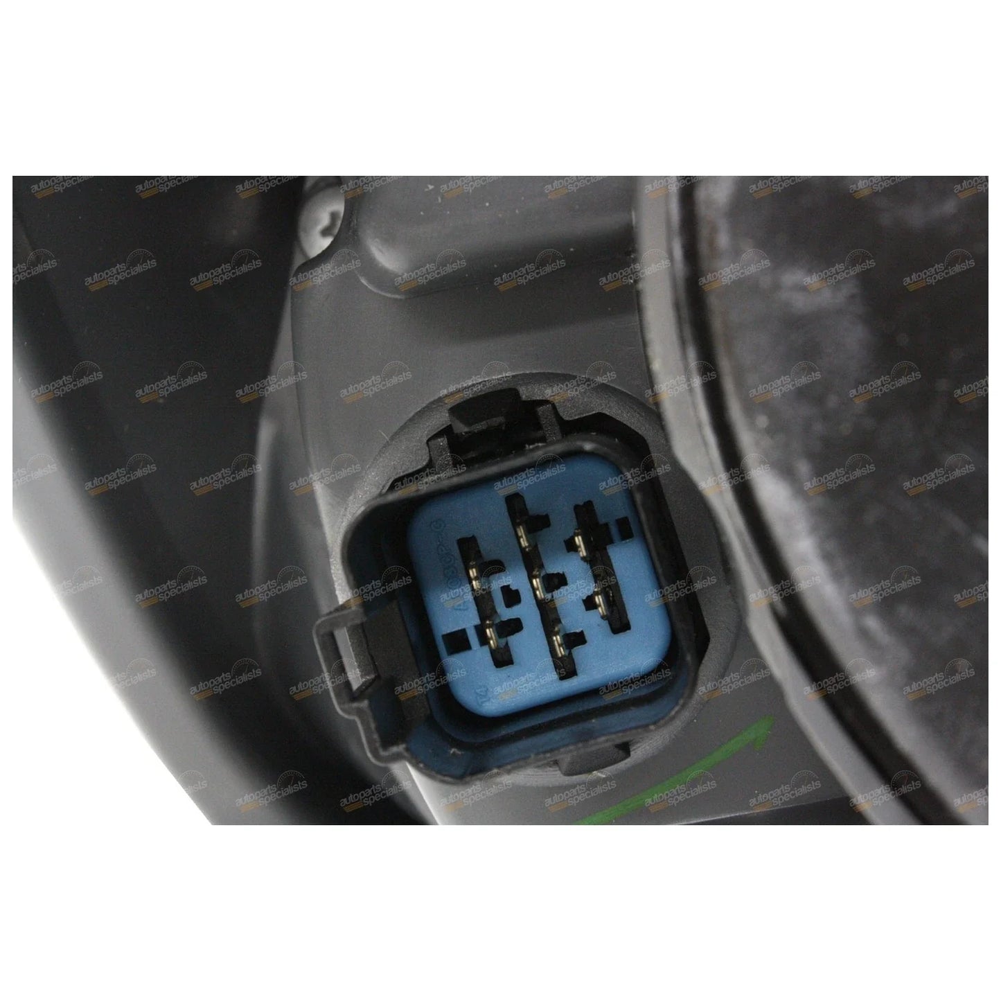 LH Black Headlight Left for Ford Fiesta (2005-2008)