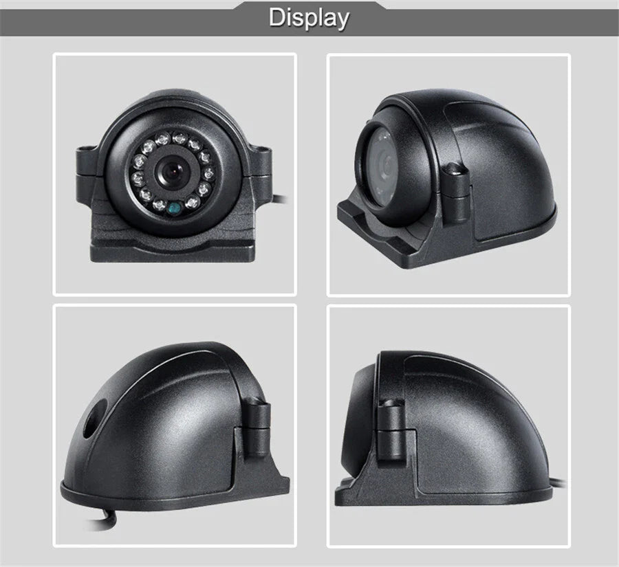 4PIN Side View Parking Camera for Truck Bus Van 12V 24V IR Night Vision