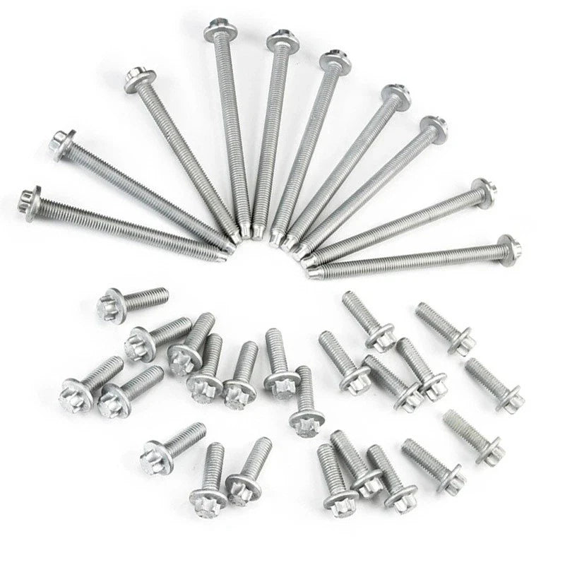Engine Oil Pan Bolt Set for BMW F20/F22 E90/E92/E93 M135i/325i (2005–2016)