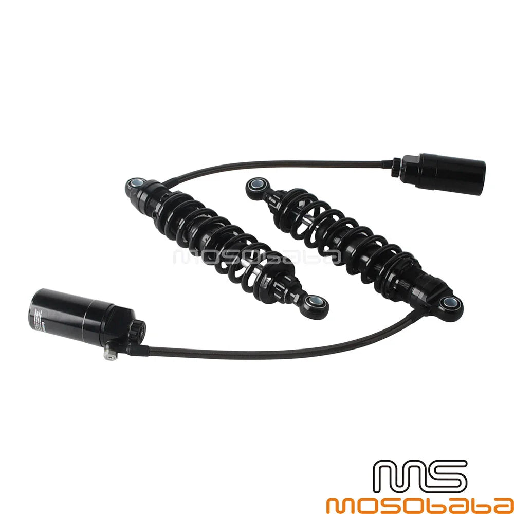 Remote Reservoir Rear Suspension Shocks for Harley FLTRX FLHR FLHX FLTRXSE (14-23)