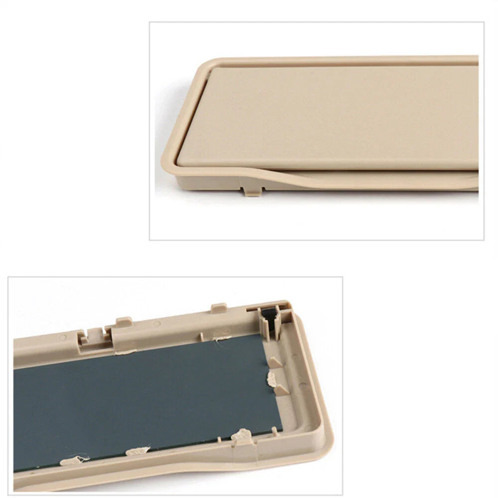 Beige Left Sun Visor Mirror Frame Cover for Mercedes E-Class W212 W218