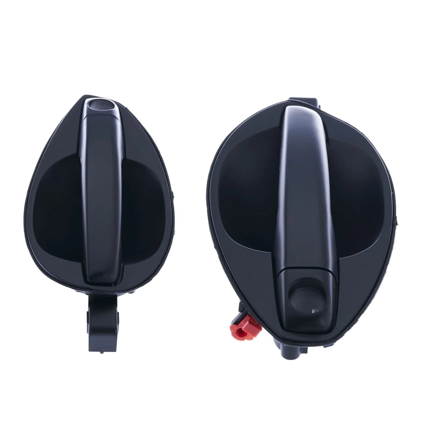 2 x Front Left & Right Outer Door Handle Black for Hyundai Tiburon (2003–2008)