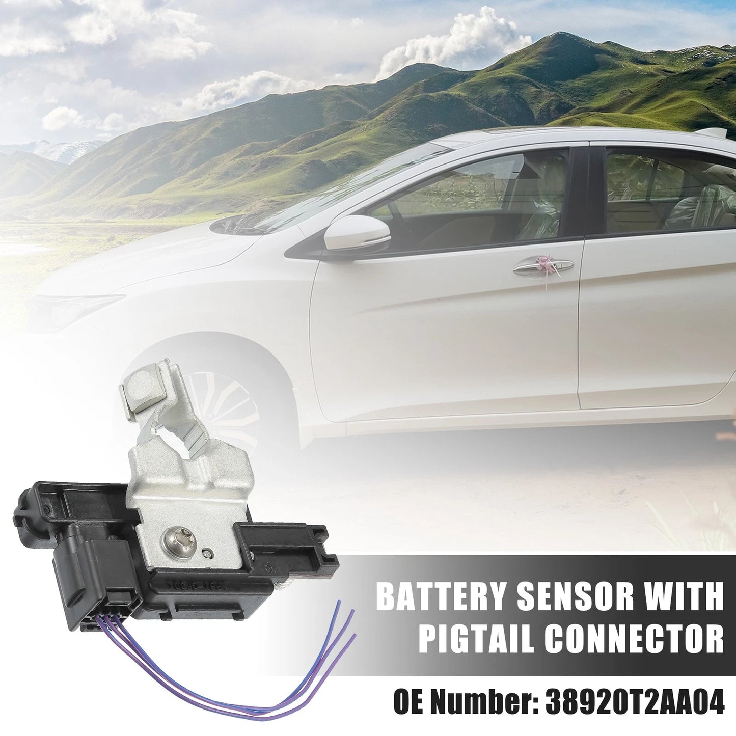 Battery Sensor for Honda Accord, Acura (No. 38920T2AA04)