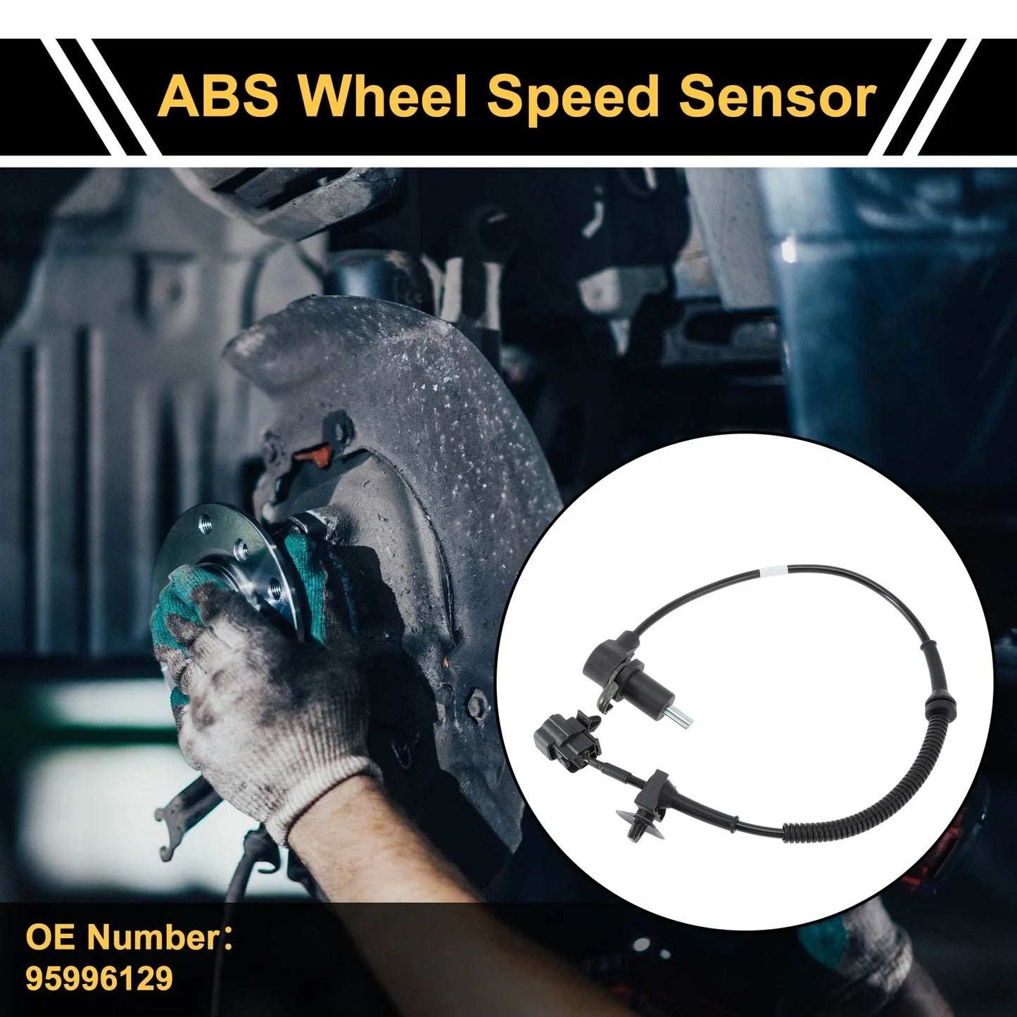 ABS Wheel Speed Sensor for Chevrolet Aveo (2004-2011) Rear Left
