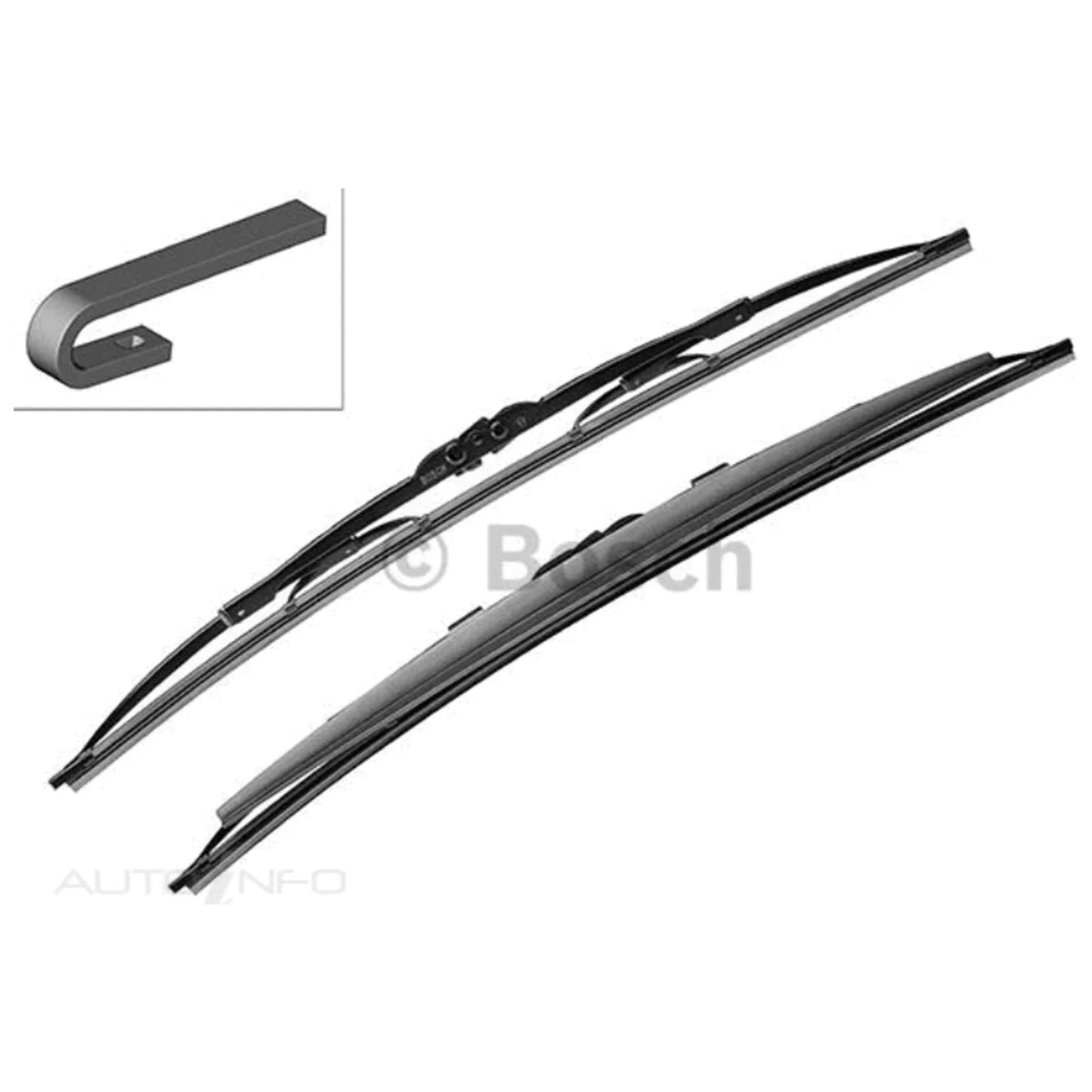 LH + RH Wiper Blade Assembly Set for BMW X5 E53 (2001 - 2006)