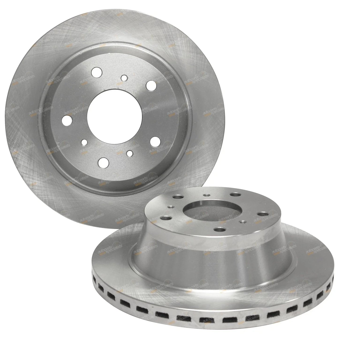 2 x Front Disc Rotors + Brake Pads V6 for Toyota Lexcen VR VS (1993–1997)