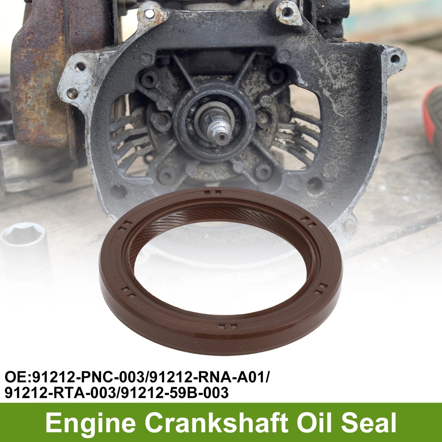 Crankshaft Oil Seal for Honda Accord CR-V Civic (No. 91212-PNC-003)