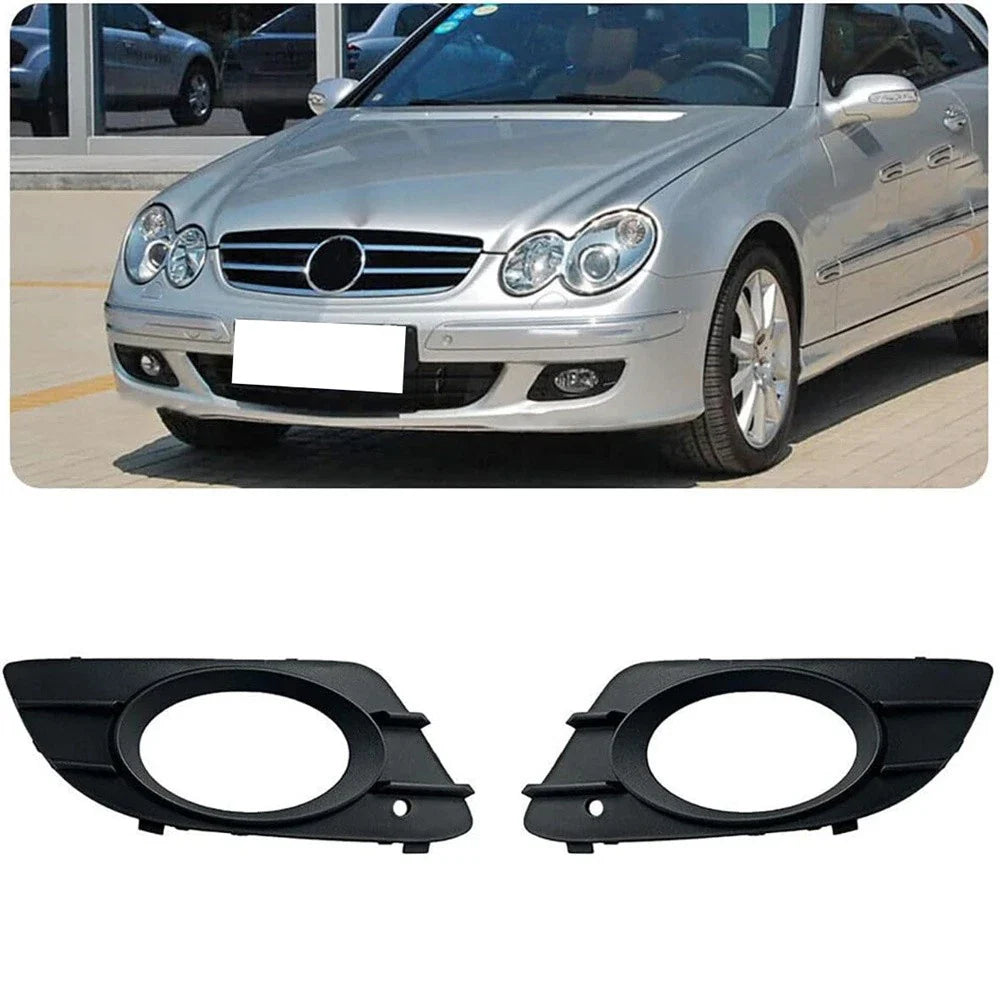 Front Bumper Fog Light Covers for Mercedes CLK W209 (2005-2009)