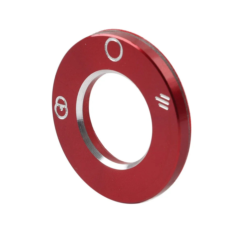 Red Ignition Switch Lock Trim Ring Cover for Vespa LX LXV S ET4 GTS GTV (2006-2023)
