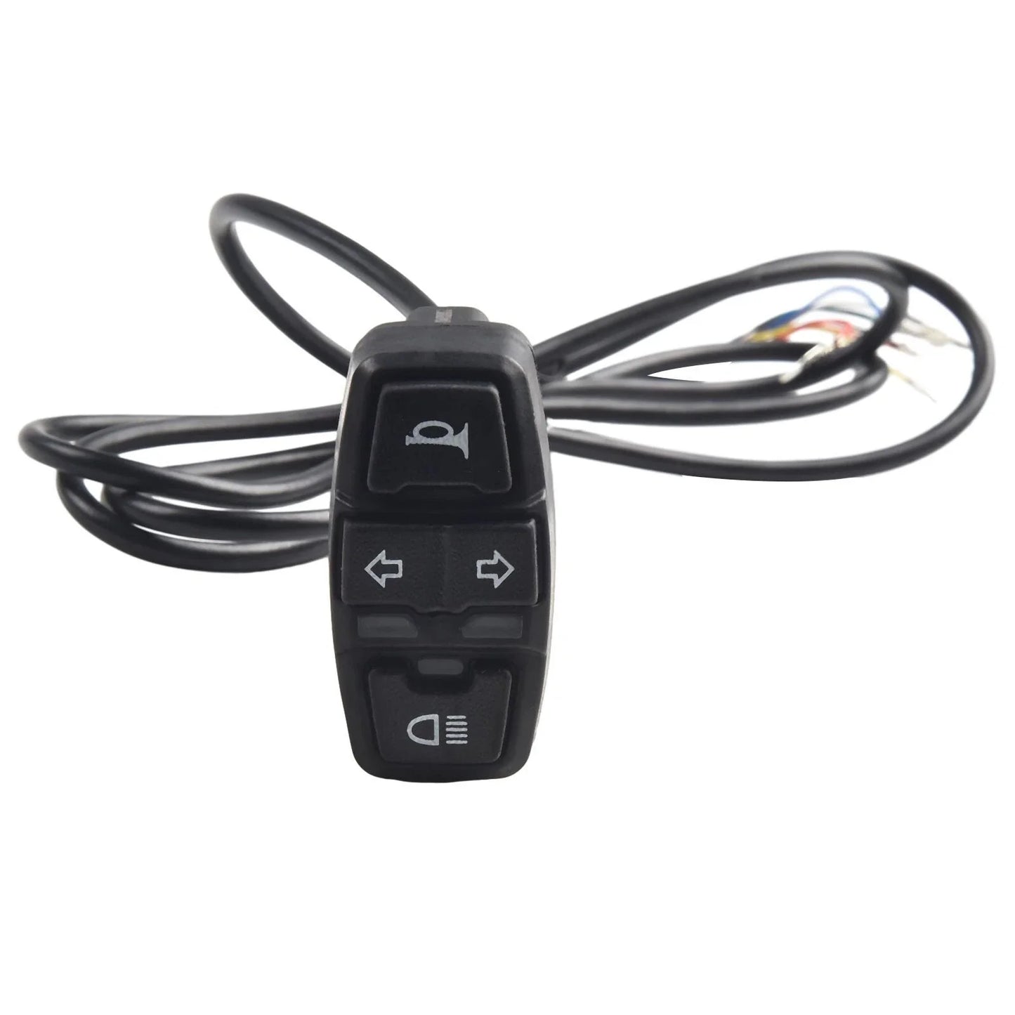 Switch Handle Turn Signal Light On/Off Button Waterproof for Motorcycle