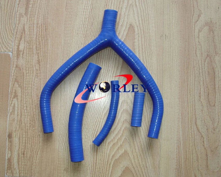 Silicone Radiator Hose for Yamaha YZ250 WR250 (1990–1994) - Blue