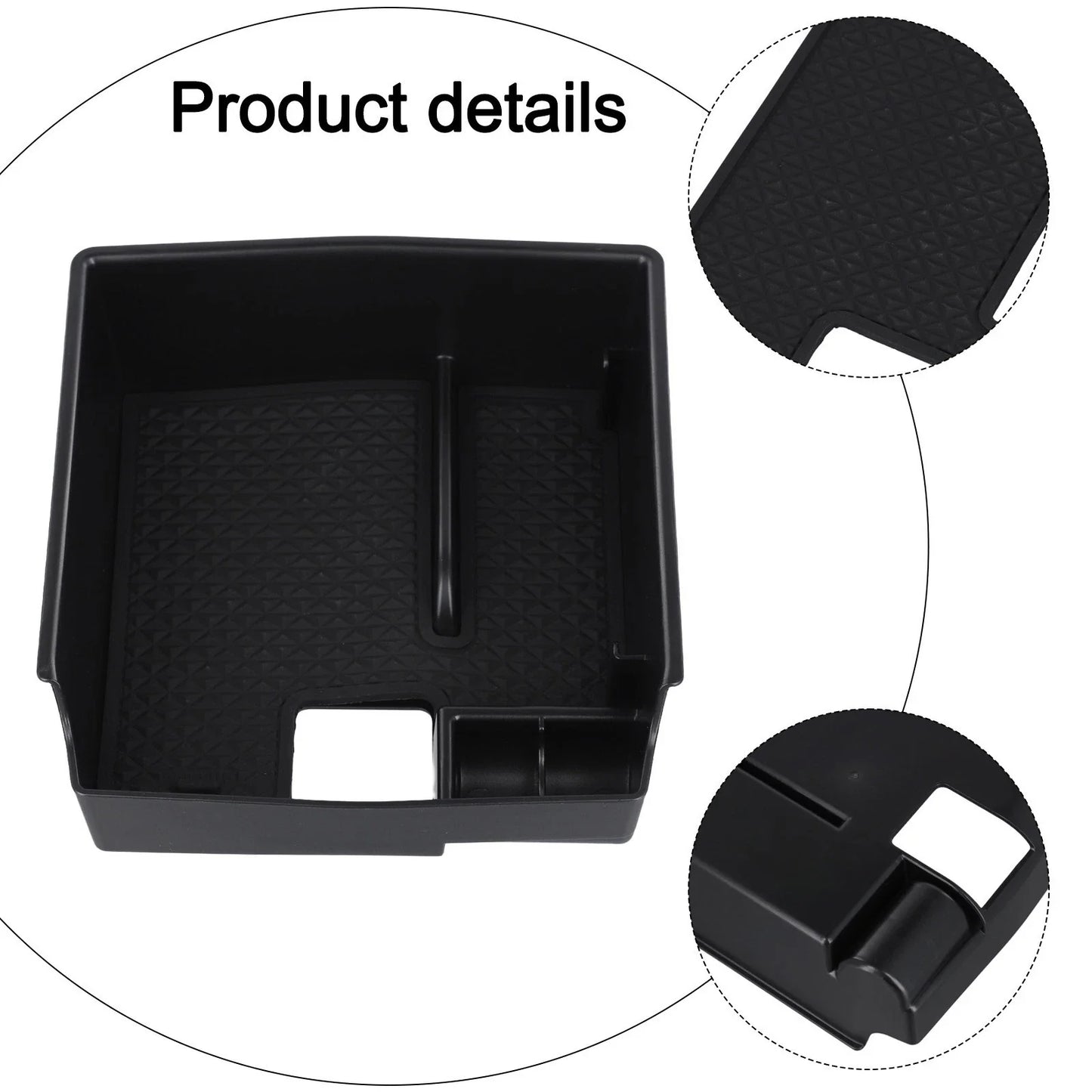 Sturdy ABS Car Storage Tray for Toyota Corolla (2019–2024)