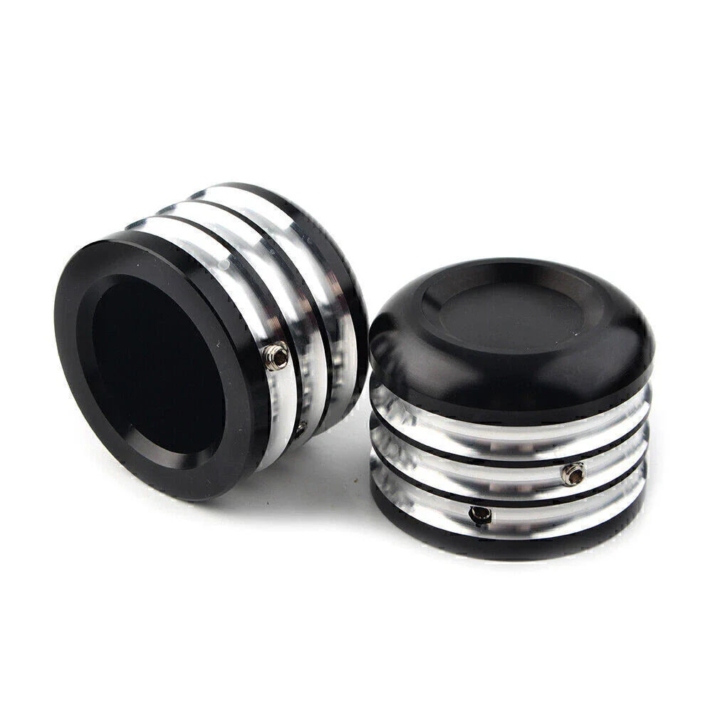 CNC Front Axle Cap Nut Covers for Harley Dyna Electra Glide Sportster