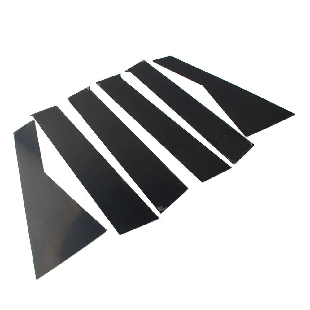 6 x Car Door Window Pillar Post Trims for Dodge Journey (2009-2020)